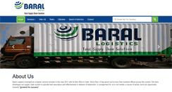 Desktop Screenshot of barallogistics.net