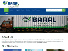 Tablet Screenshot of barallogistics.net